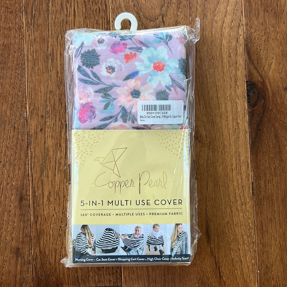 Copper Pearl 5 in 1 Multi Use Cover. NWT